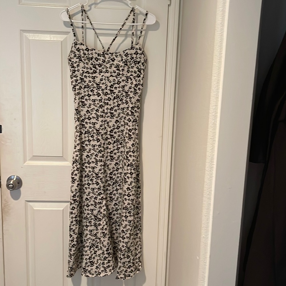 Black and white dress